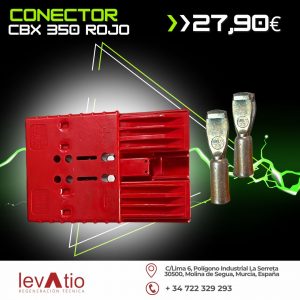 CBX 350 ROJO CONECTOR