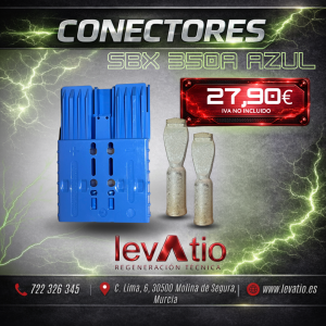 Conector SBX 350 A AZUL