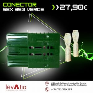 Conector SBX 350 A VERDE