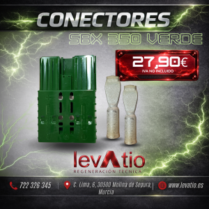 Conector SBX 350 A VERDE