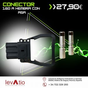 Conector 160 A HEMBRA con ASA