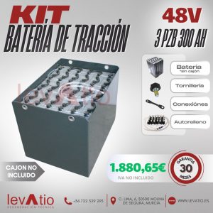 BATERÍA de TRACCIÓN 48V 3 PZB 300AH