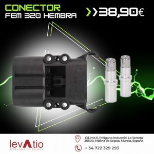 Conector FEM 320 A HEMBRA