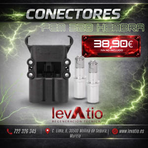 Conector FEM 320 A HEMBRA