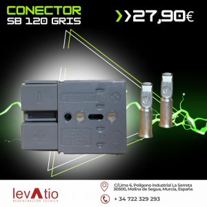Conector SB 120 A GRIS