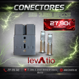 Conector SB 120 A GRIS