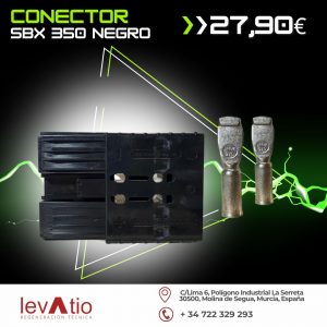 Conector SBX 350 A NEGRO