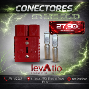 Conector SR 175 A ROJO