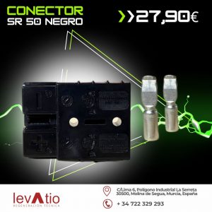 Conector 50 A NEGRO