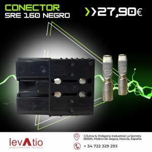 Conector SRE 160 A NEGRO