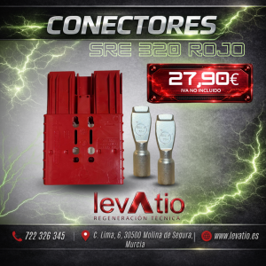 Conector SRE 320 A ROJO