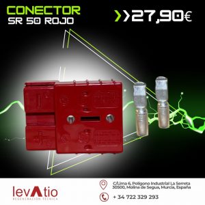 Conector SR 50 A ROJO