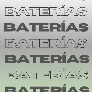 BATERÍAS