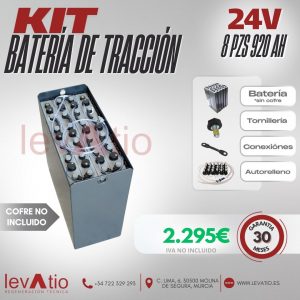 BATERÍA DE TRACCIÓN 24V 8 PZS 920AH